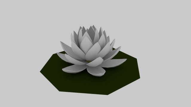 lilia 3D 模型 .c4d .max .obj .3ds .fbx .stl .blend