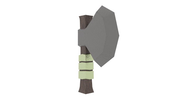 ax 3D Model .c4d .max .obj .3ds .fbx .stl .blend 