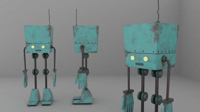 robot Modèle 3D .c4d .max .obj .3ds .fbx .stl .blend 