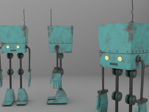 robot 3D Модель