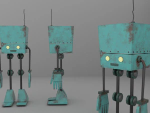 robot 3D Model