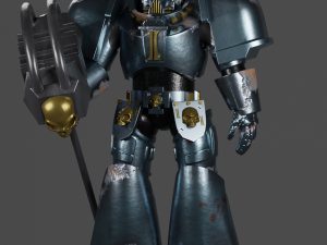 spacemarine 3D Model