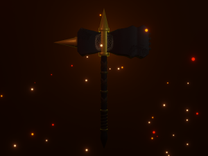 medieval battlehammer 3D 模型
