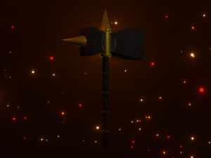 medieval battlehammer 3D 模型