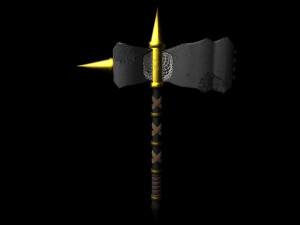 medieval battlehammer 3D 模型
