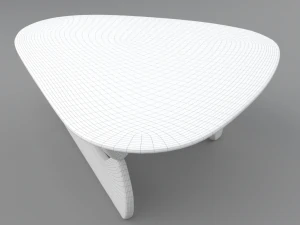 ノグチテーブル 3Dモデル