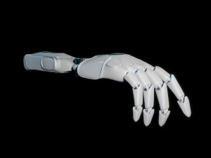 robotic sci-fi hand anatomy Modello 3D