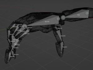 robotic sci-fi hand anatomy 3D Model