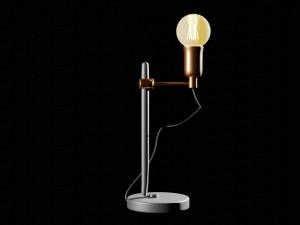 table lamp pullout tab 3D 模型
