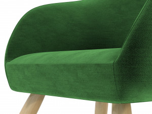 stylish armchair Model 3D