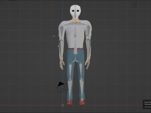 man in mask 3D-Modell