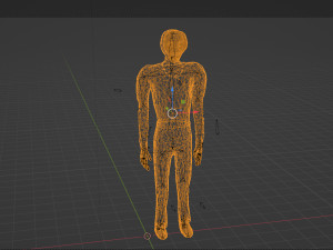 man in mask 3D-Modell