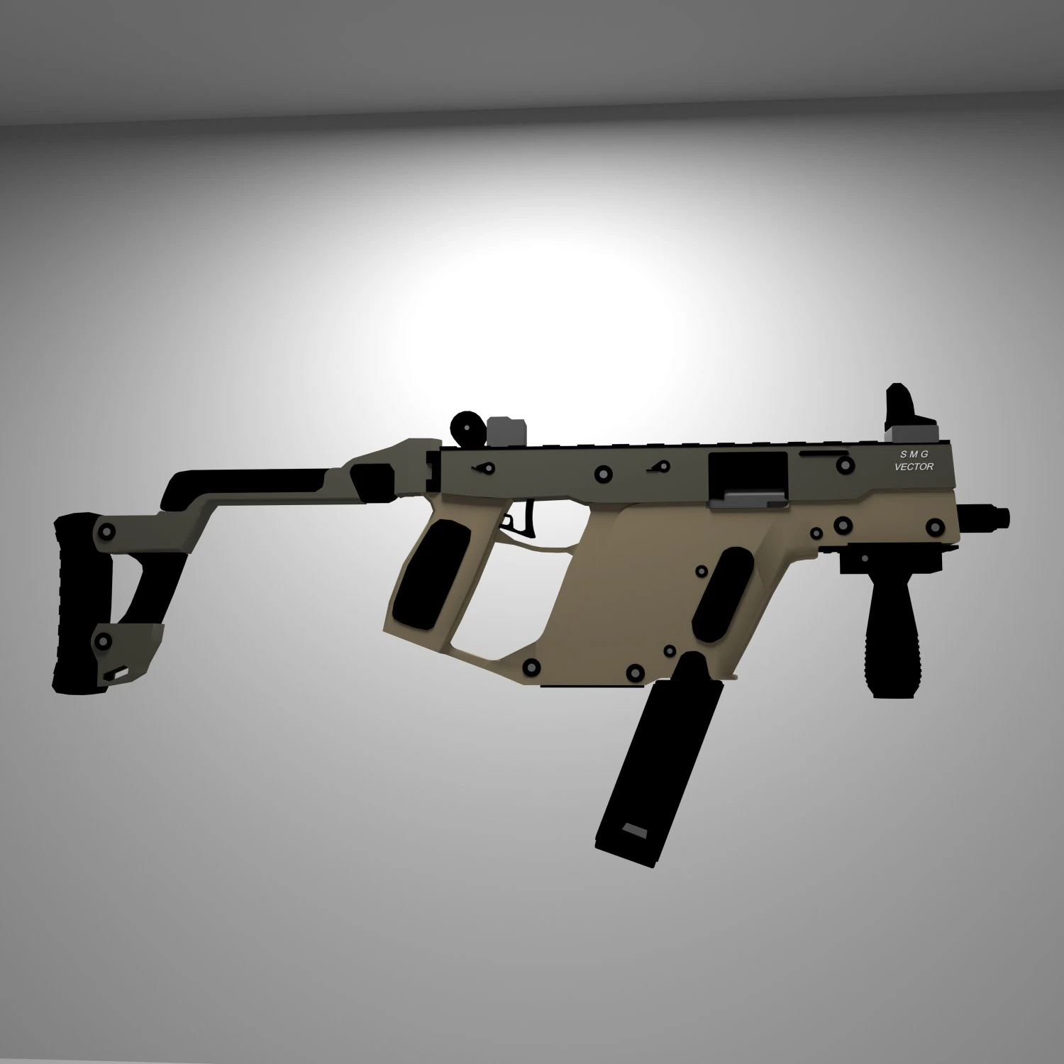 vector smg 3D Model .c4d .max .obj .3ds .fbx .stl .blend 