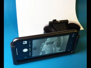 scanner de filme simples de 35 mm para iphone 11 Modelo de Impressão 3D