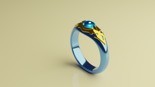 Arcane ring 3D 模型 .c4d .max .obj .3ds .fbx .stl .blend 