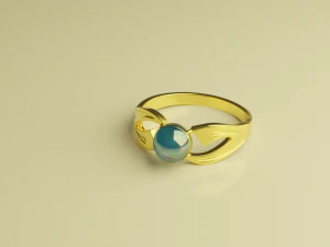 Anel de essência Modelo 3D