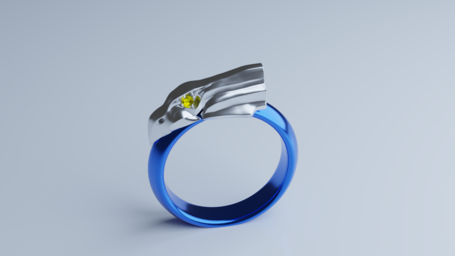 Aquila ring size Q 1/2 (8.5) | Wombat Fern Jewellery