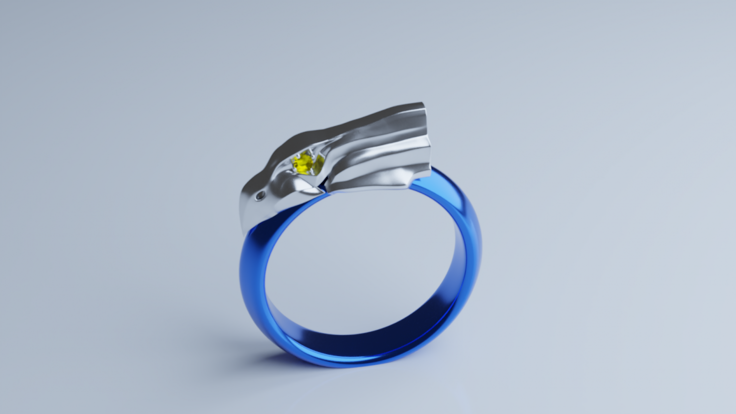 ELFI Aquila 925 Silver Ring - P77