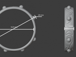 Ring of basilius 3D Модель