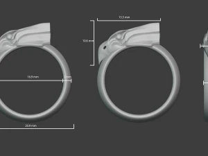 Seven rings from Dota 3D Model