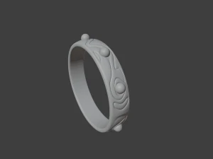 Seven rings from Dota 3D Model