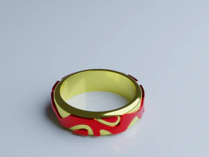 Seven rings from Dota 3D Model
