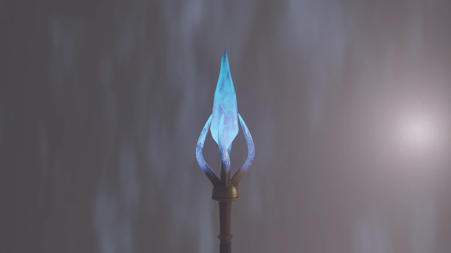 Jaina Proudmoore staff 3D Model .c4d .max .obj .3ds .fbx .stl .blend 