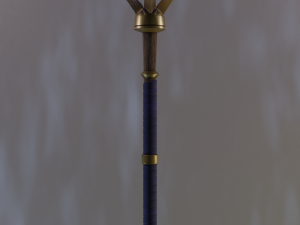 Jaina Proudmoore staff 3D Model