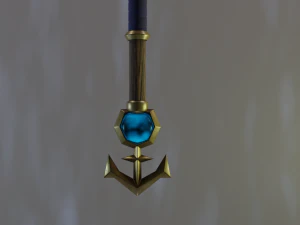 Jaina Proudmoore staff 3D Model