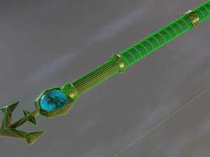 Jaina Proudmoore staff 3D Model