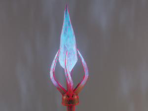Jaina Proudmoore staff 3D Model