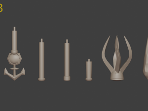 Jaina proudmoore staff 3D-printmodel