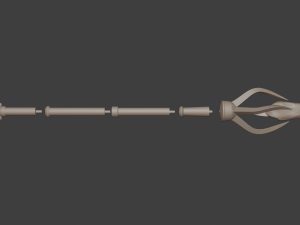 Jaina proudmoore staff 3D-printmodel