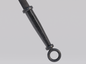 Dragon Bone Ax from Skyrim 3D 모델