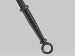 Dragon Bone Ax from Skyrim 3D Model