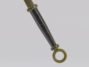 Dragon Bone Ax from Skyrim 3D 모델