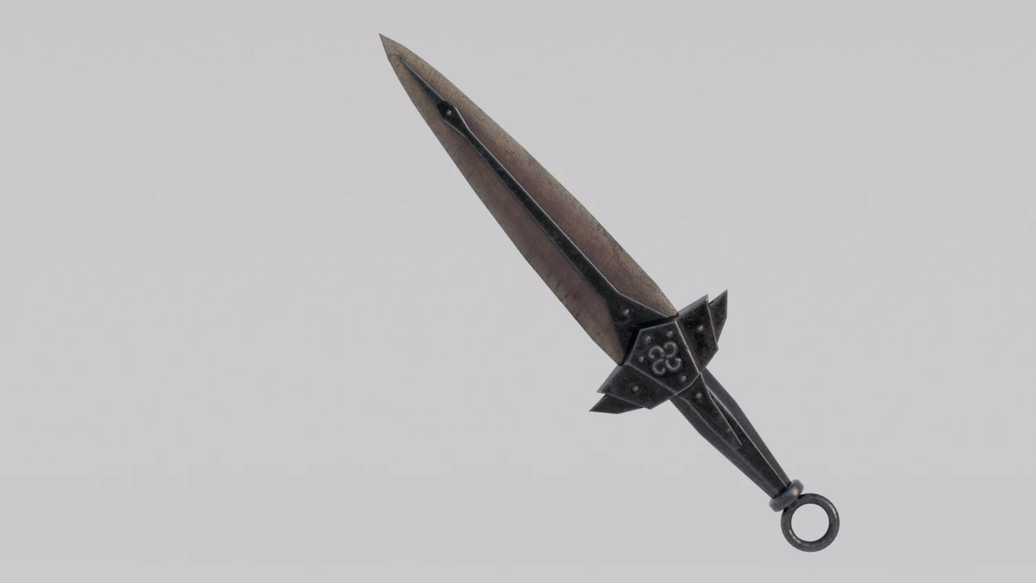 Dragon Bone blade from Skyrim 3D Model .c4d .max .obj .3ds .fbx .stl .blend