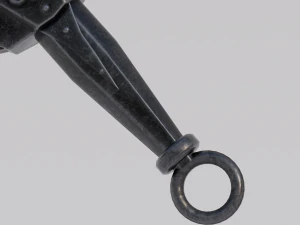 Dragon Bone blade from Skyrim 3D Model