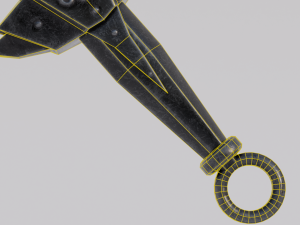 Dragon Bone blade from Skyrim 3D Модель