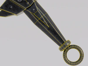 Dragon Bone blade from Skyrim 3D Model