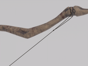 Dragon Bone Bow from Skyrim Model 3D