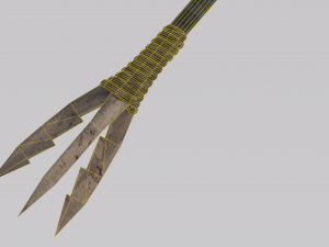 Dragon Bone Bow from Skyrim Model 3D