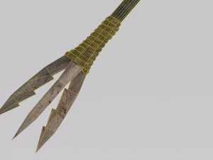Dragon Bone Bow from Skyrim 3D Model
