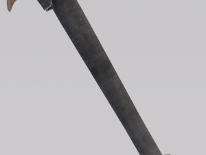 Dragon Bone Mace from Skyrim 3D 모델