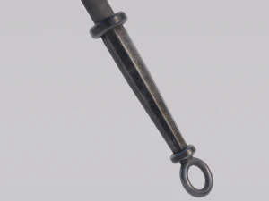 Ma&ccedil;a de Osso de Drag&atilde;o de Skyrim Modelo 3D