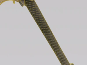 Ma&ccedil;a de Osso de Drag&atilde;o de Skyrim Modelo 3D