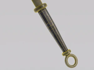 Ma&ccedil;a de Osso de Drag&atilde;o de Skyrim Modelo 3D