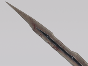 Dragon Bone Sword from Skyrim 3D 模型