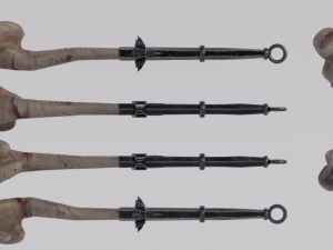 Dragon Bone Two Handed Mace from Skyrim 3D Model