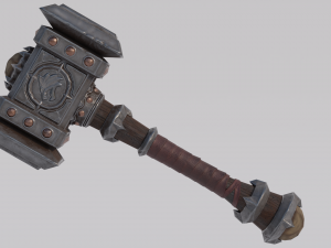 Doomhammer from WoW 3D Модель